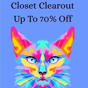 Colorful Cat Art Print